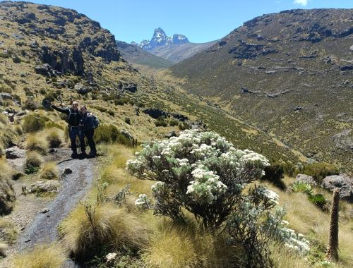 6 Days Mount Kenya In Sirimon Out Chogoria Route